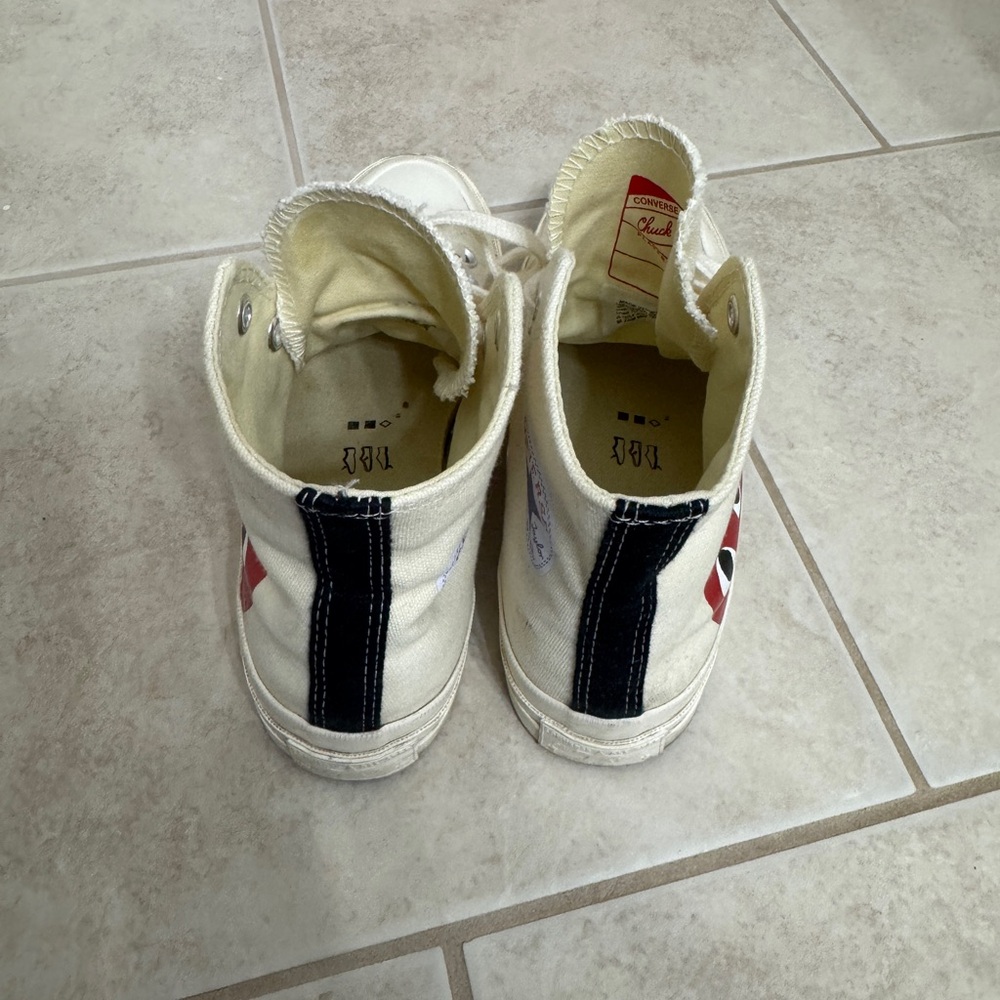 Converse Comme des Garçons Play x Chuck 70 High Tops - Picture 3 of 4
